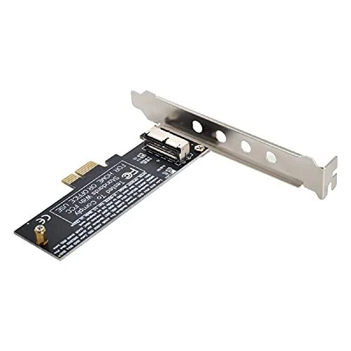 Cablecc Carte de conversion PCI Express PCI-E 1X vers 12+16 broches 2013-2017...