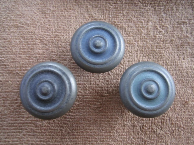 3 Exxel Olde World 1 1/2" Multi-Color Cabinet Door / Drawer Pull Knobs Lot#2