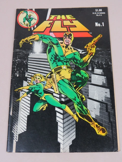 The Fly No. 1 Comic Book 1983 Red Circle Comics Vintage VGC