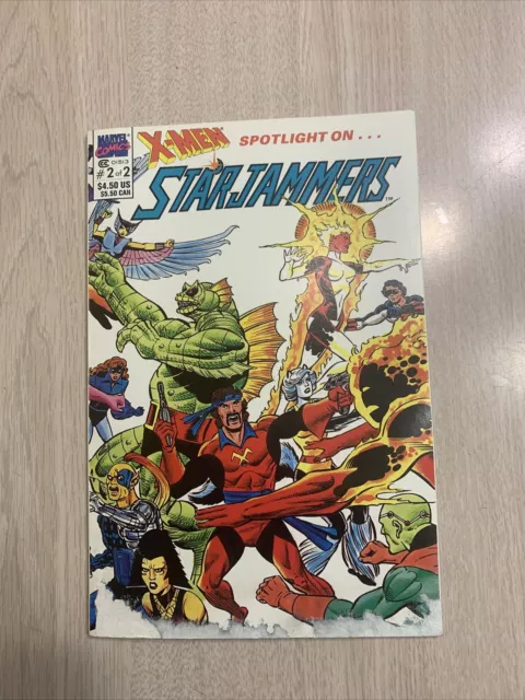 X-Men Spotlight On Starjammers 2 Fa 1990 Dave Cockrum  Art