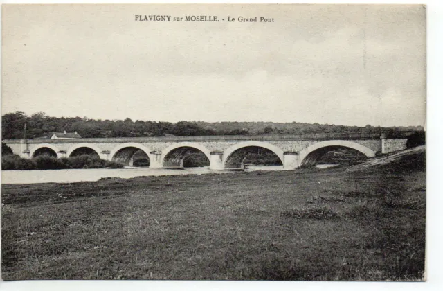 FLAVIGNY - Meurthe and Moselle - CPA 54 - the great bridge