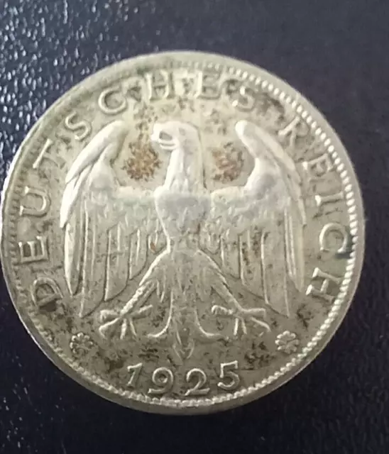 1 Reichsmark 1925 F
