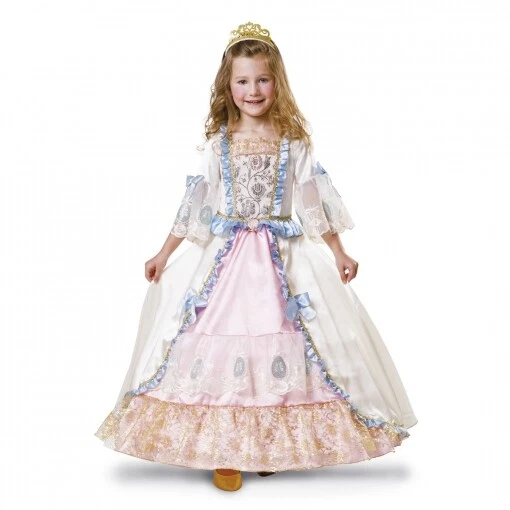 My Other Me Costume da Principessa Romantica 10-12 Anni Bambina Carnevale Party