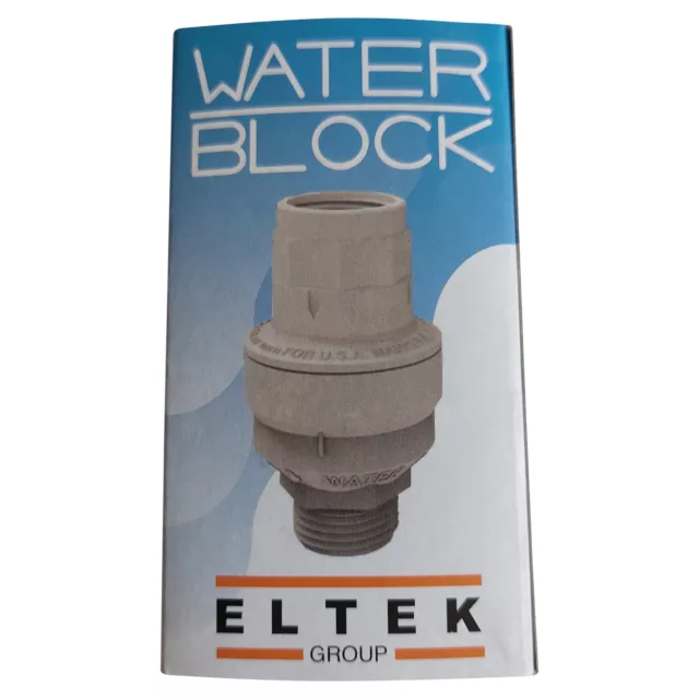 Aquastopventil Wasser-Stop Ventil Waschmaschine Spülmaschine G3/4" Eltek 100041