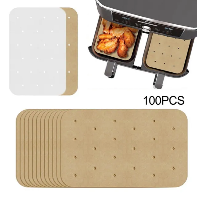Enjoy Clean and Mess Free Cooking with 100 For Air Fryer Parchment Paper Sheets