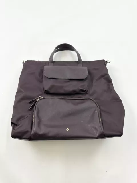 SAMSONITE Encompass Bordeaux Convertible Bag Women’s Red Backpack Laptop Tote