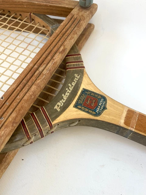 Raquette De Tennis En Bois MIKADO II - Vintage Ancienne Collection
