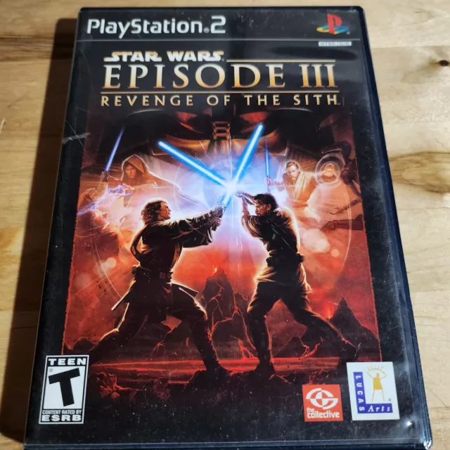 Star Wars Episode III Revenge of the Sith PlayStation 2 PS2 CIB