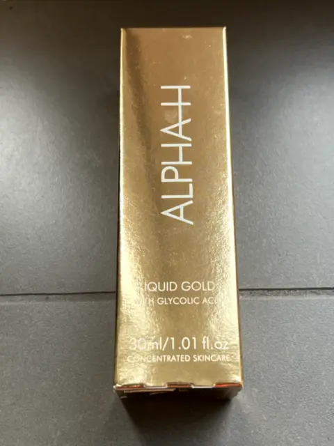 Alpha-H Liquid Gold Concentrated Skin Care - Sonderedition in GOLD 30 ml NEU OVP