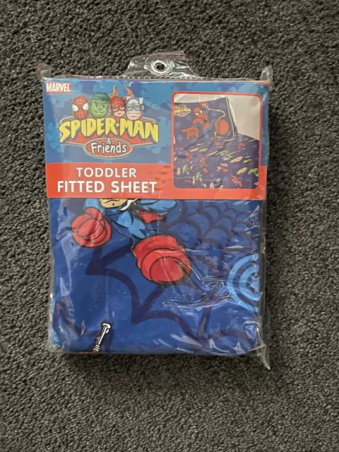 Spider-Man & Friends Toddler Fitted Sheet