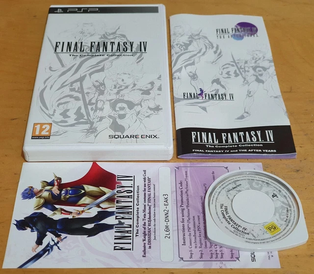 Jeux vidéo PSP Final Fantasy 4 The complete collection - Jeux vidéo