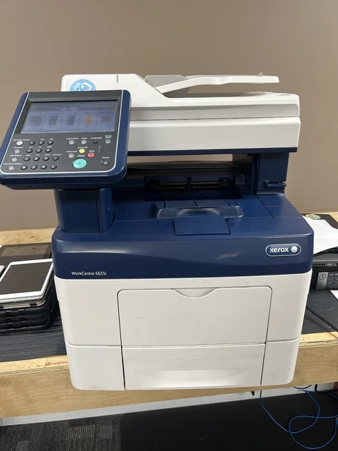 2x Xerox Work Centre 6655i Copiers. 1x Works The Other Maybe Bad Hdd. Nice Lot!