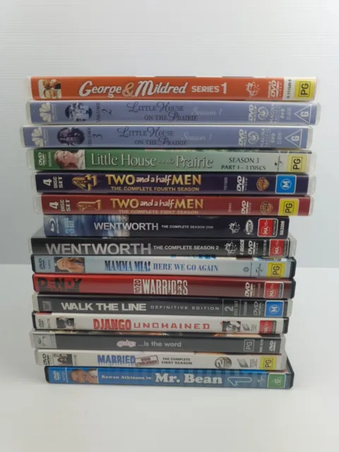 15 DVD Bulk Lot Bundle Series Dvds Action Comedy WHOLESALE MIXED RANDOM DVDS