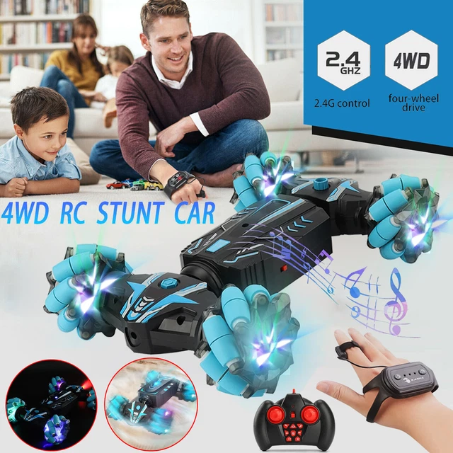 RC REMOTE CONTROL Cars 4WD Transform Twist Stunt Car Whirligig Offroad