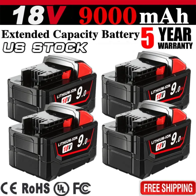 Exmate 2Pack 3.5Ah 18V Ni-MH Battery with 1.2V-18V Ni-MH/Ni-Cd Charger Compatible with Black and Decker Hpb18 HPB18-OPE HPB18-OPE2 Fsb18 A18