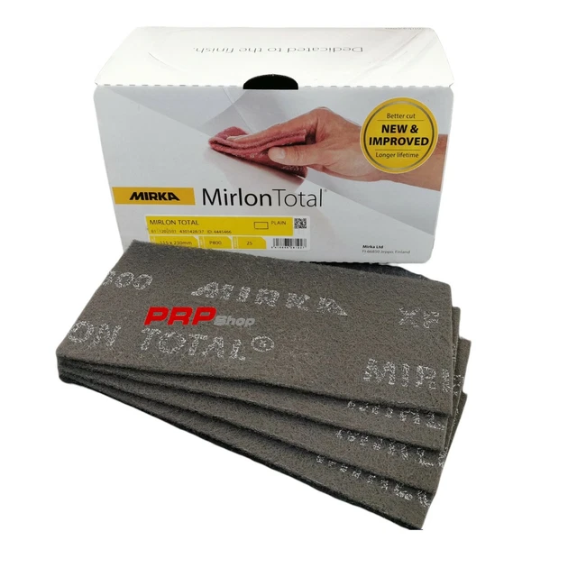 Mirka Mirlon Total Vello Abrasivo Grana 360 - 25 Pezzi Per Levigatura Legno, Metallo E Plastica - Foto 9