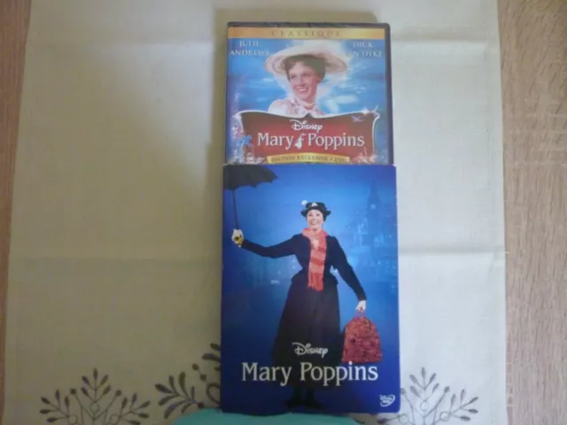 Double Dvd Mary Poppins Neuf Sous Blister