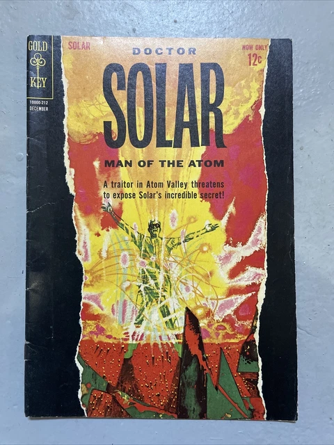 Doctor Solar Man of the Atom #2 (1962) 2nd Dr. Solar, FN, Silver Age Dell Comic