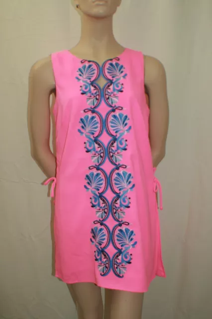 Lilly Pulitzer Donna Romper Havana Pink Scalloped Shell #003871 Sz 8 ~ NWT