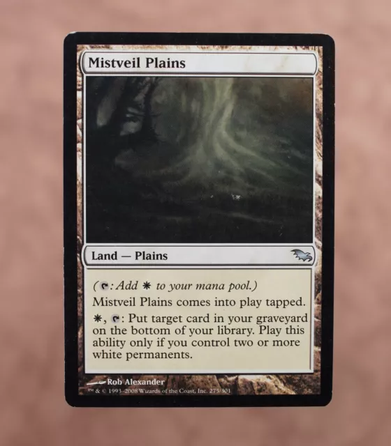 MTG :: Mistveil Plains :: SHM #275 :: Shadowmoor