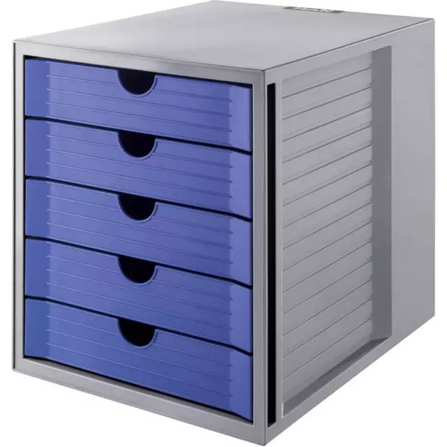 HAN SYSTEMBOX KARMA 14508-16 Schubladenbox Grau DIN A4, DIN C4 Anzahl der