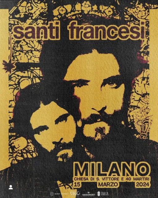 Biglietti Santi Francesi Milano concerto speciale