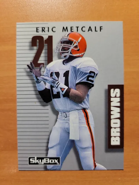 1992 Skybox Primetime #350 Eric Metcalf - Cleveland Browns- NFL - Freshly Opened