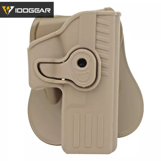 IDOGEAR Tactical Holster Fast Release Gun Pistol Holster Airsoft Military Gear