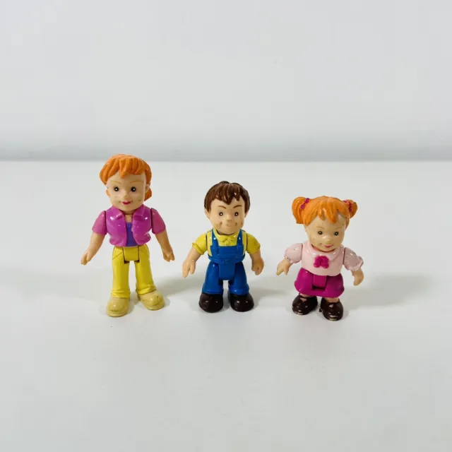 Vintage Keenway My Happy Family Toy Dolls Figures Mum, Son, Daughter Bundle