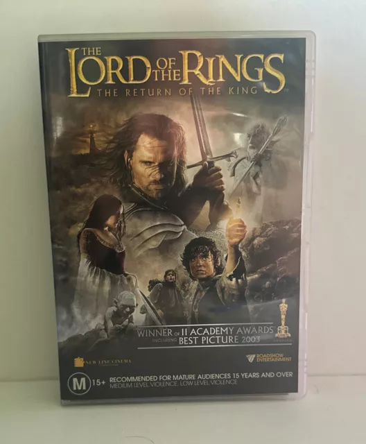 Lord Of The Rings, The - The Return Of The King (DVD, 2003) Region 4 AE