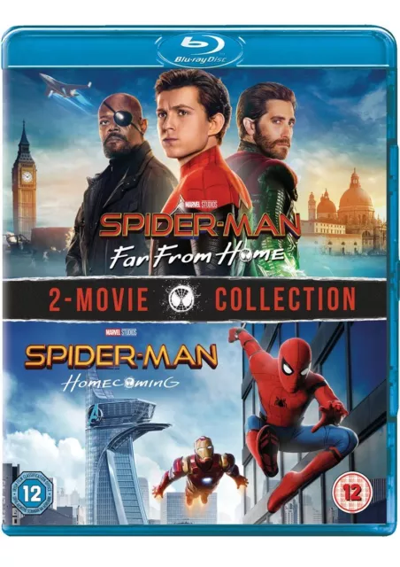 Spider-Man: Homecoming/Far from Home (Blu-ray) - Brand New & Sealed Free UK P&P