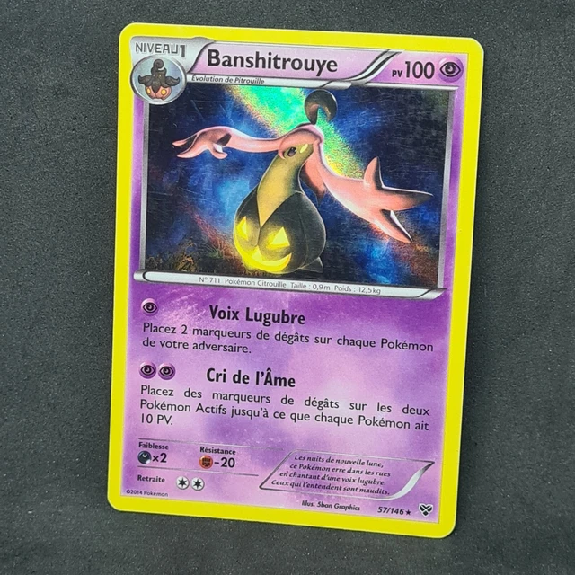 Carte Pokemon banshitrouye 57/146 holo Rare XY1 XY de Base FR