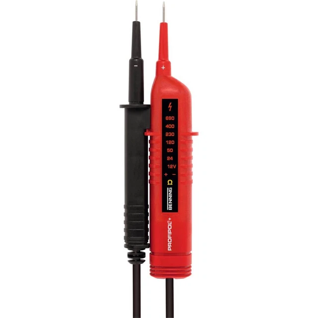 Détecteur De Tension KPS-DT200 - CAT III 400V - Détection AC/DC 12V à 400V - Avec Indication LED Et Polarité