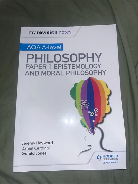 AQA A LEVEL philosophy paper 1 revision guide £10.78 - PicClick UK
