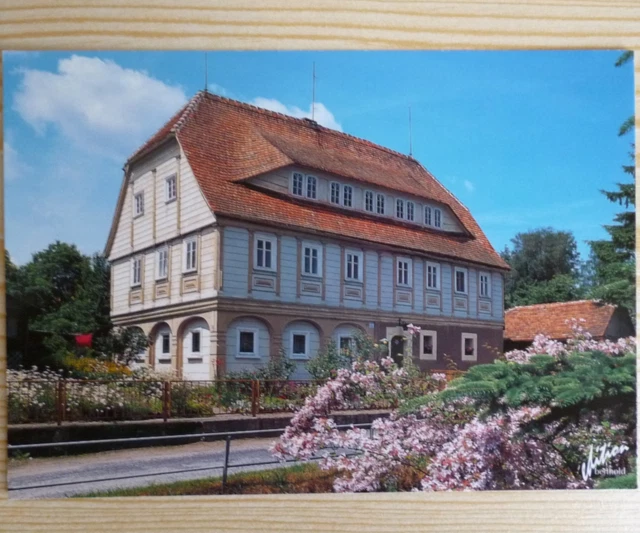 AK Umgebindehaus in Eibau, Kottmar Oberlausitz Sachsen, 11,5 x 16 cm