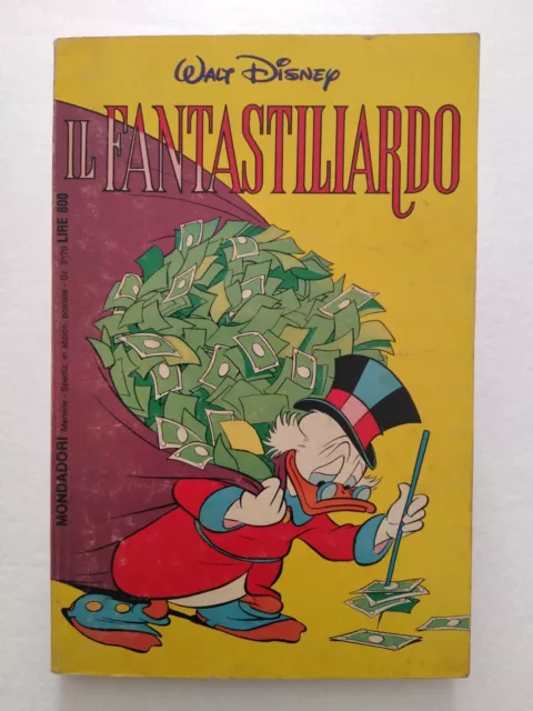 I classici Disney N.59 Il Fantastiliardo Fumetto Novembre 1981 Arnoldo Mondadori