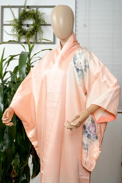 RESERVE FOR beads330: DEAR VANILLA JAPANESE SILK KIMONO 2