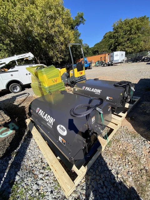 2023 Bradco / Paladin Skid Sweeper Attachment. Free Shipping