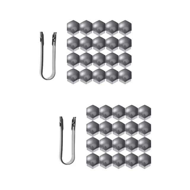 42 Bolts Cover Lug Nut Covers Semi Trucks Wheels Car Universal