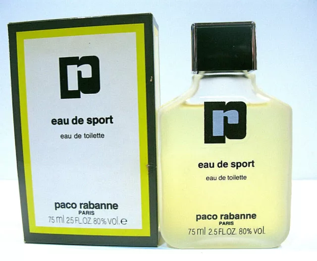 Vintage Profumo Pour Homme Eau De Sport 75Ml Eau De Toilette Paco Rabanne Men