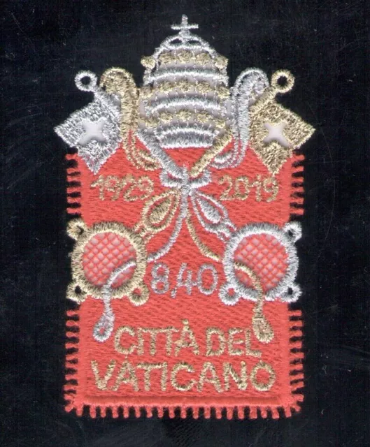 2019 Vatikan - Briefmarke + Stoffumschlag - Die Briefmarke GIBT ES NUR IM ORDNER 2