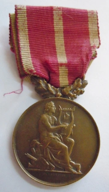 Médaille Société Musicale Et Chorale – France, Collection Vintage
