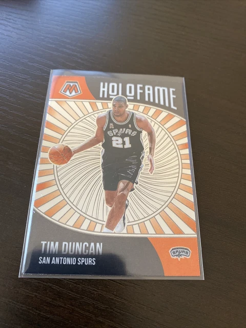 2021 Panini Mosaic - Tim Duncan - Holo Fame #5 - Insert - San Antonio Spurs