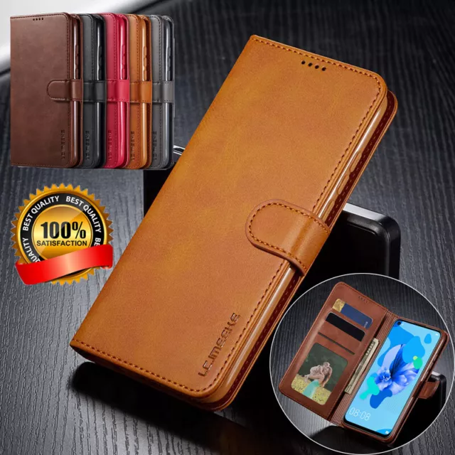 Leather Wallet Case Cover For Huawei P40 P30 P20 P10 Mate 30 20 10 Pro P Smart Z