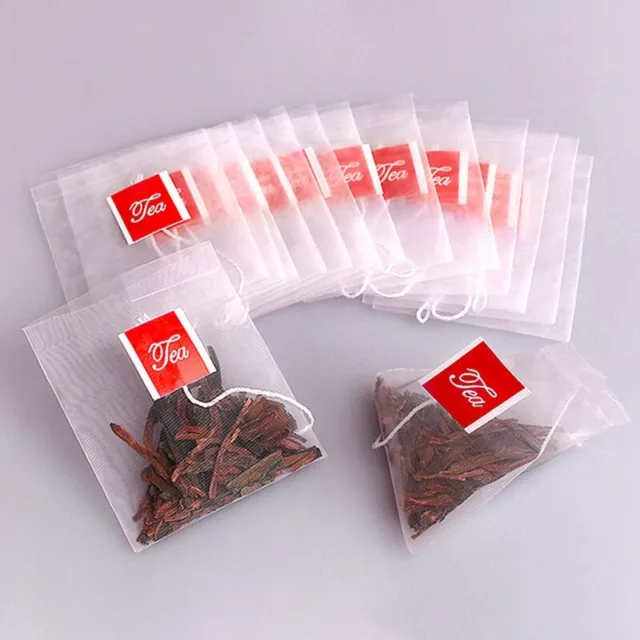 3X(100 PièCes Infuseur de Sachets de Thé avec Sceau de GuéRison de  7044