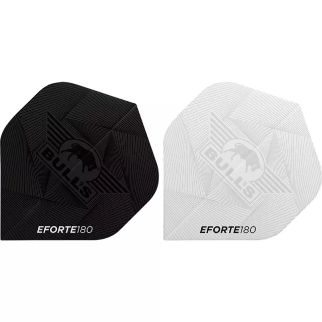 BULL'S NL Dart Flight EForte 180 Flights Std. Nr.2 Dartflight Extra Robust Darts