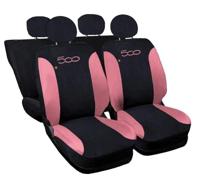 COPRISEDILI COMPATIBILI CON 600 Seicento Fodere Sedili Bicolore 252148780891 - Foto 12