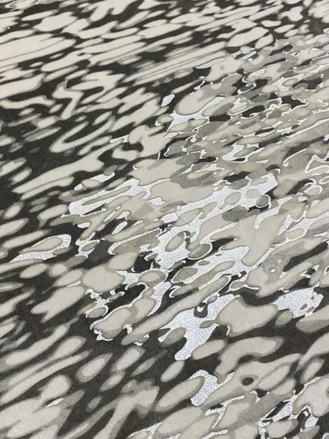 Holly Hunt/ Great Plains Reflecting Pool, Winter Frost, 14 Yards, Printed Velvet Holly Hunt/ Great Plains Reflecting Pool, Winter Frost, 14 Yards, Printed Velvet