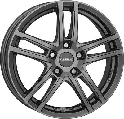 DEZENT CERCHI IN LEGA DEZENT TZ graphite PER FIAT IDEA 6.5x16 4x100 ET 35 Graphite  84e 