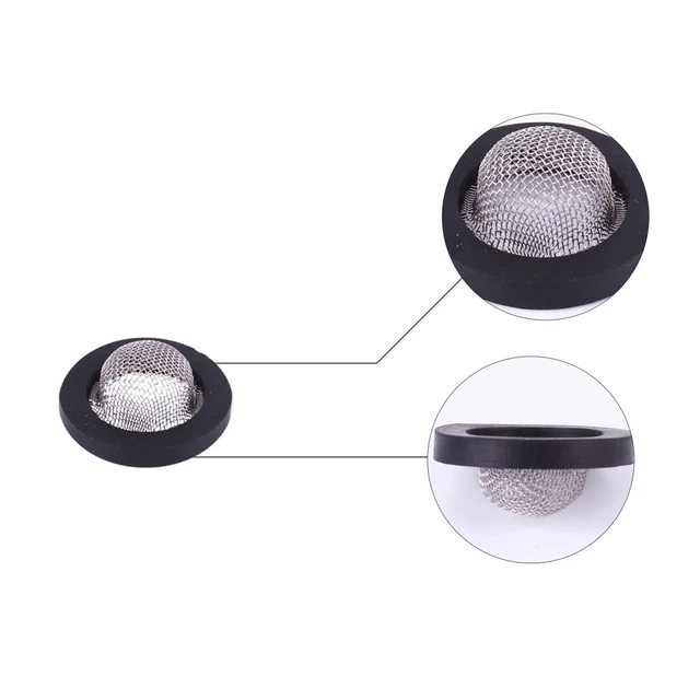 10Pcs Ugello A Spruzzo 65 Gradi Con Clip Adatto A Tubo